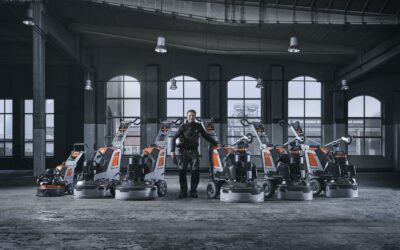 HUSQVARNA PRÄSENTIERT NEUE REIHE GROSSER BODENSCHLEIFMASCHINEN